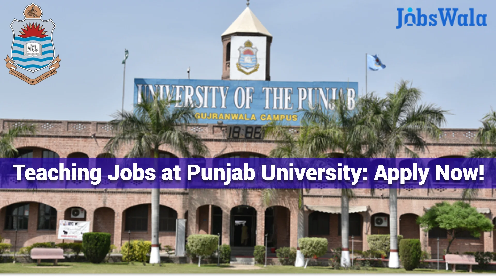 Teaching Jobs at Punjab University: Apply Now!