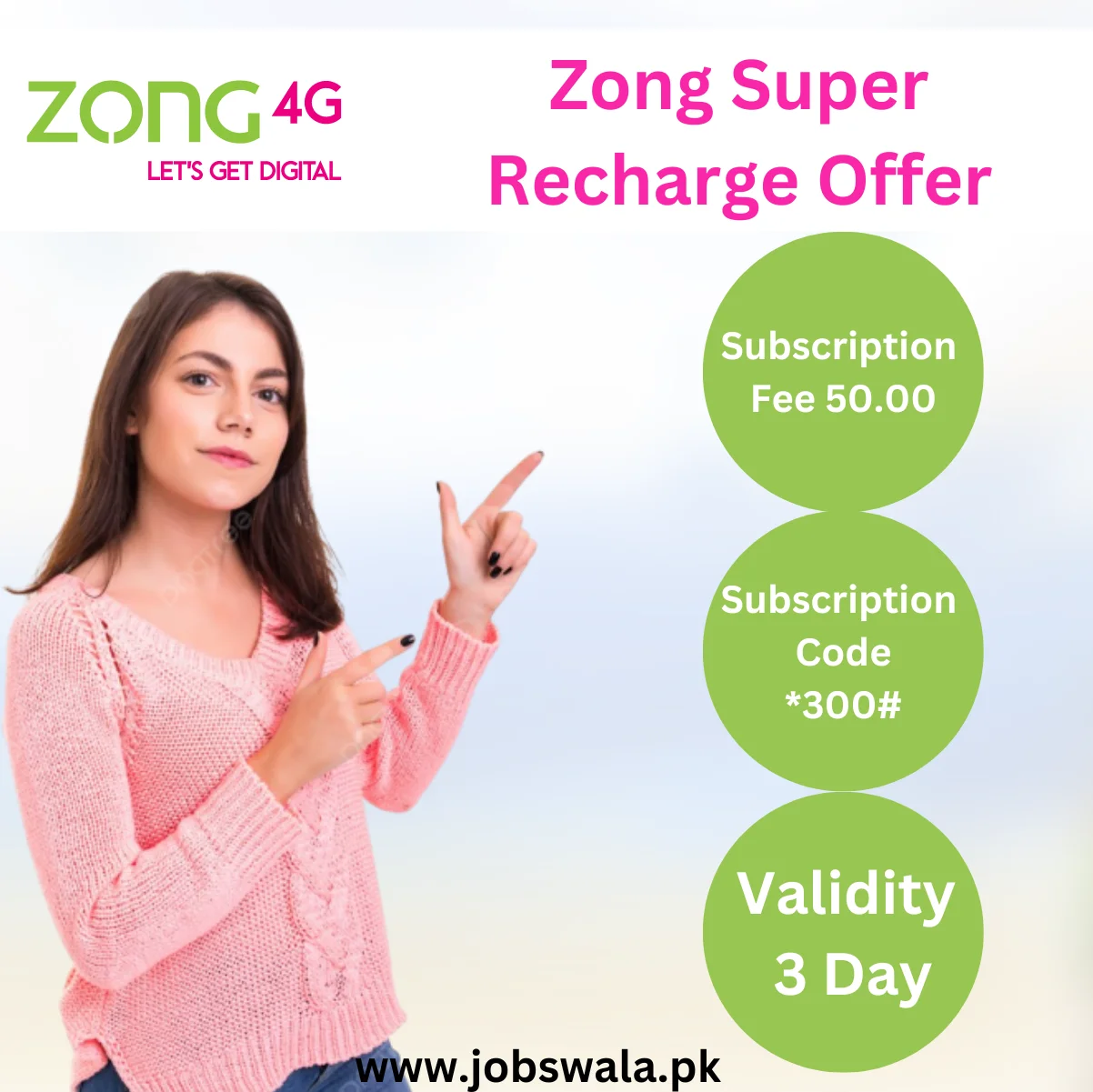 Zong Super Recharge Offer