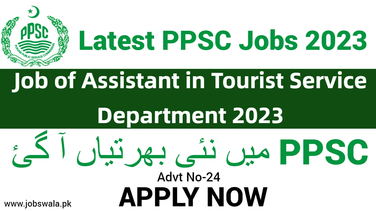Job of Assistant in Tourist Service Department 2023